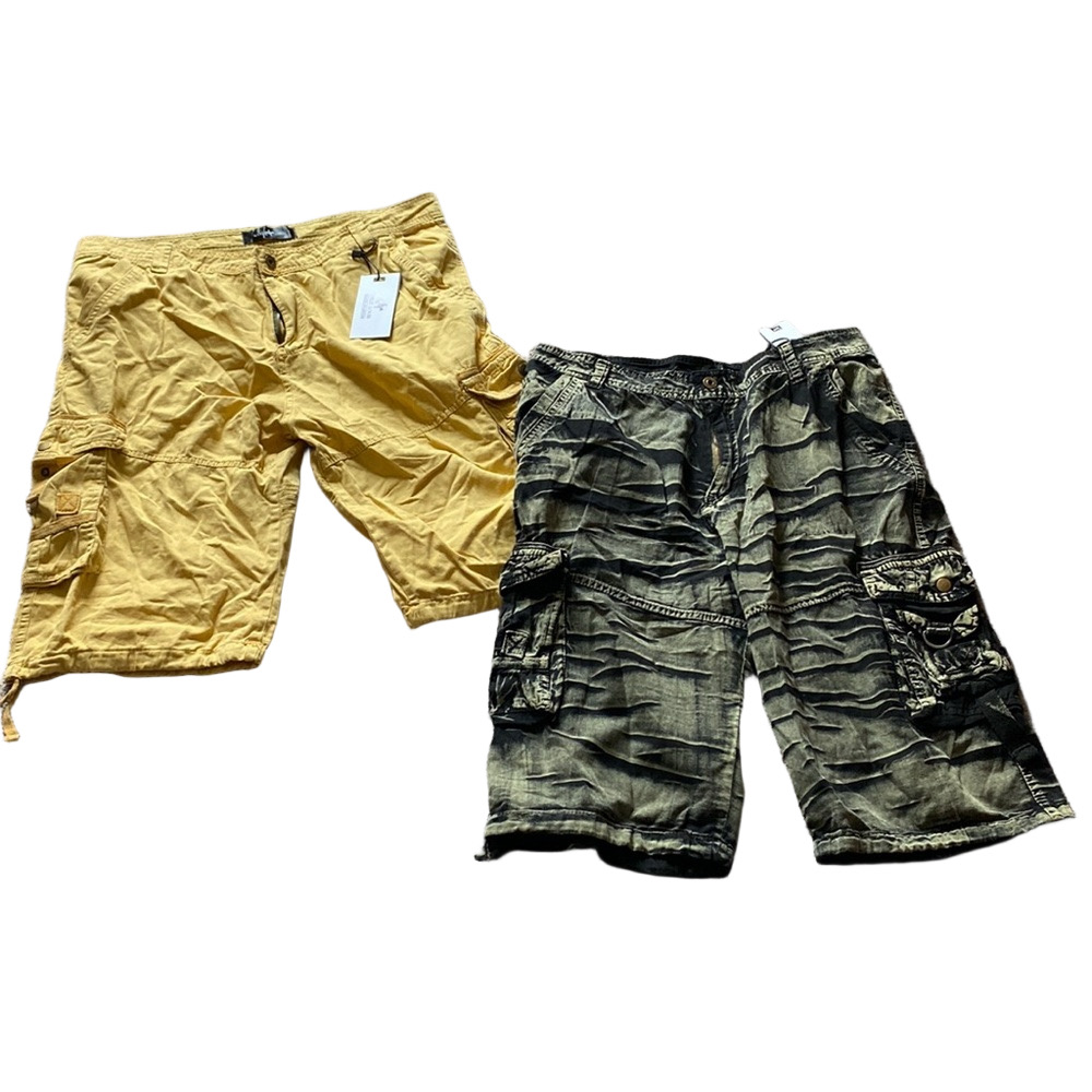 West Louis Cargo Shorts Bundle Distressed Utility Streetwear SIZE 38